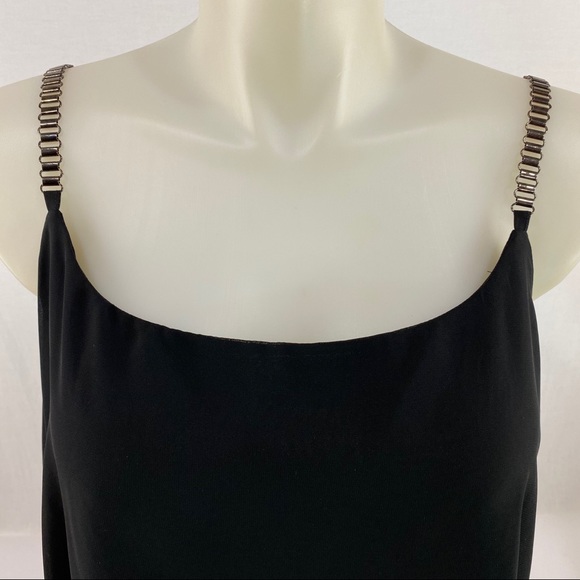 Lane Bryant asymmetrical too w/ chain straps 18/20 - Picture 5 of 7